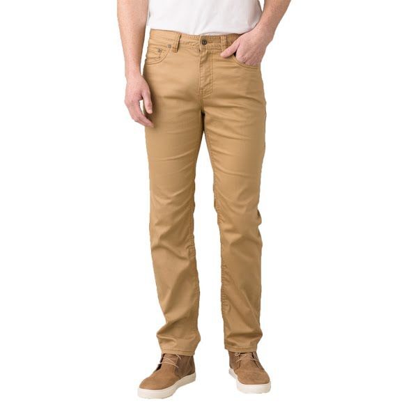 NWT New Mens 40 X 30 Prana Organic Bridger Jean Embark Brown Dark Yellow Mustard - Picture 2 of 7